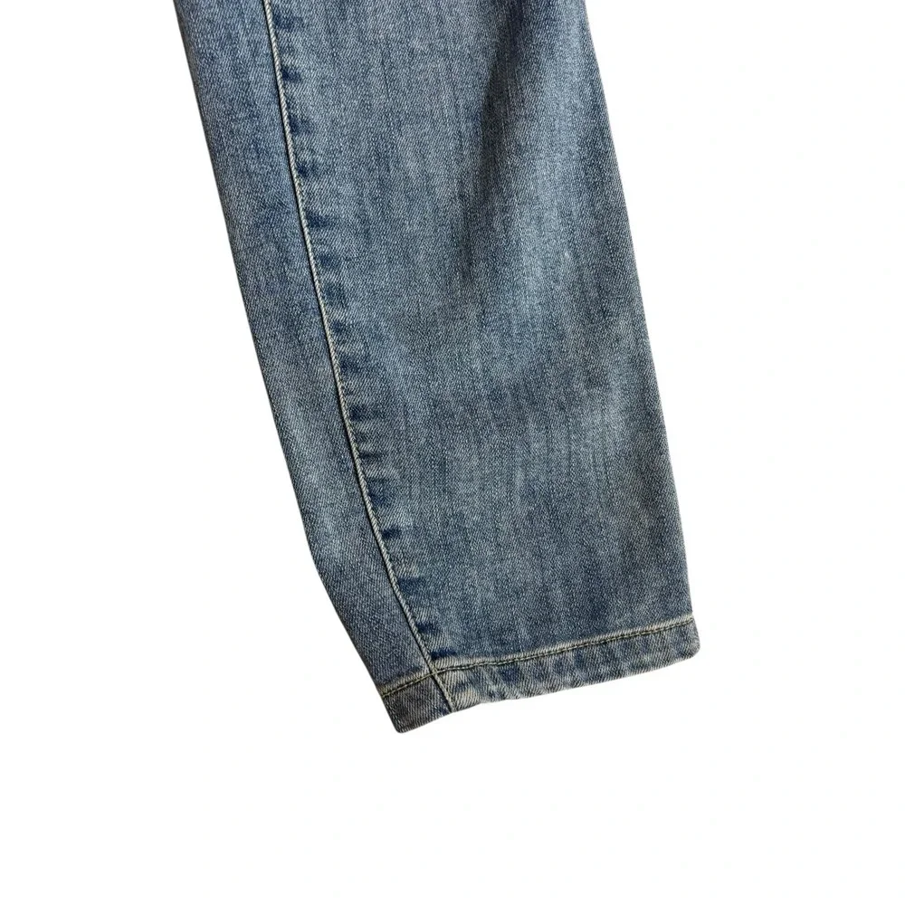 Free People Overalls Womens 25 Blue‎ Denim Sleeveless Bib Adjustable Buttons Top